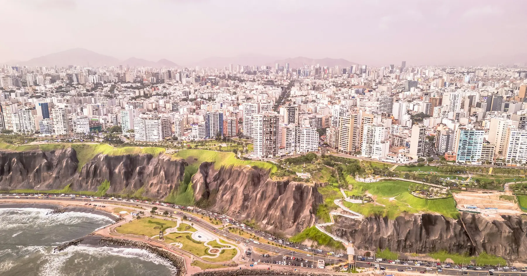 Where to stay in Lima: Miraflores and its clifftop parks above the Pacific Ocean